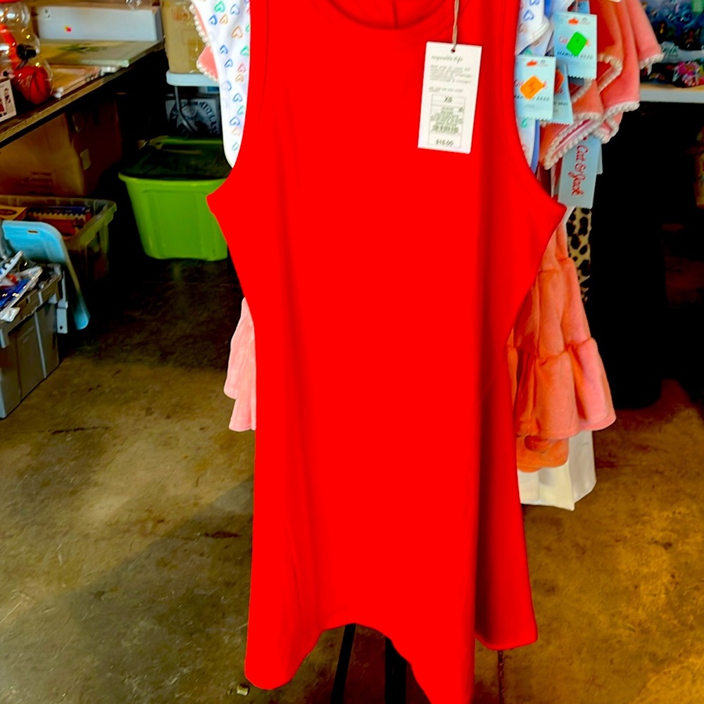 A New Day Women's Tennis Dress Red